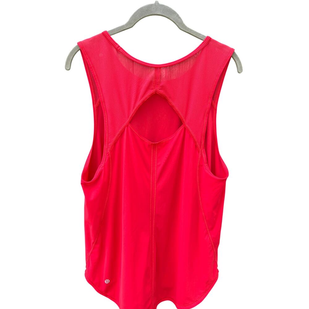 Lululemon Sculpt tank true red first release UPF 50+ sun protection athletic - Picture 5 of 6